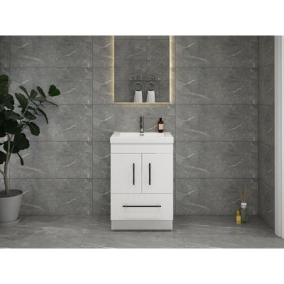 Ensemble de meuble-lavabo simple 24 po Carliss