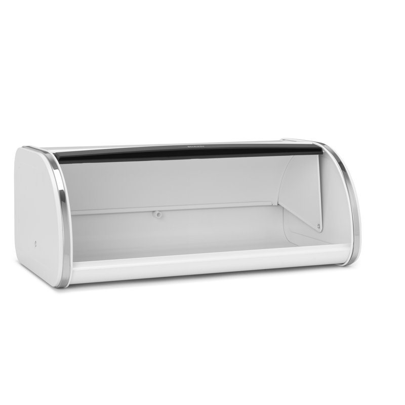 Brabantia Roll Top Bread Bin, White