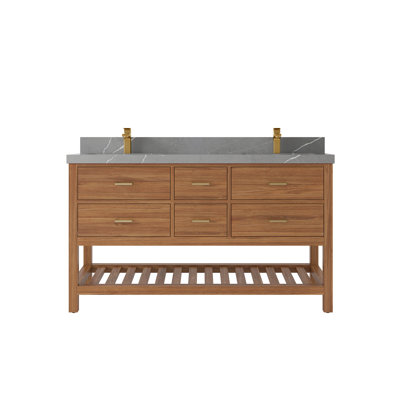 Ensemble de meuble-lavabo double 60 po Parker
