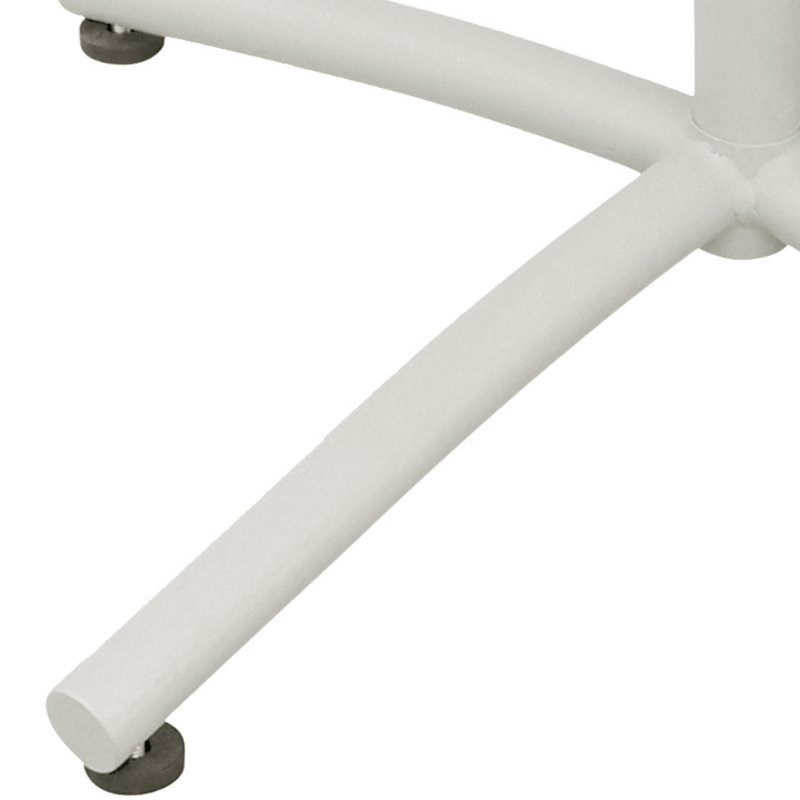 Square 4 - Person 72Cm L Outdoor Dining Table, White