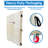 Automated Steel Dual Swing Driveway Gate and Gate Opener Complete Kit – ETL Listed - Sofia Style-95105627