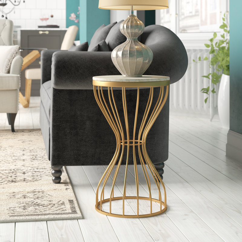 Buzbee Drum End Table