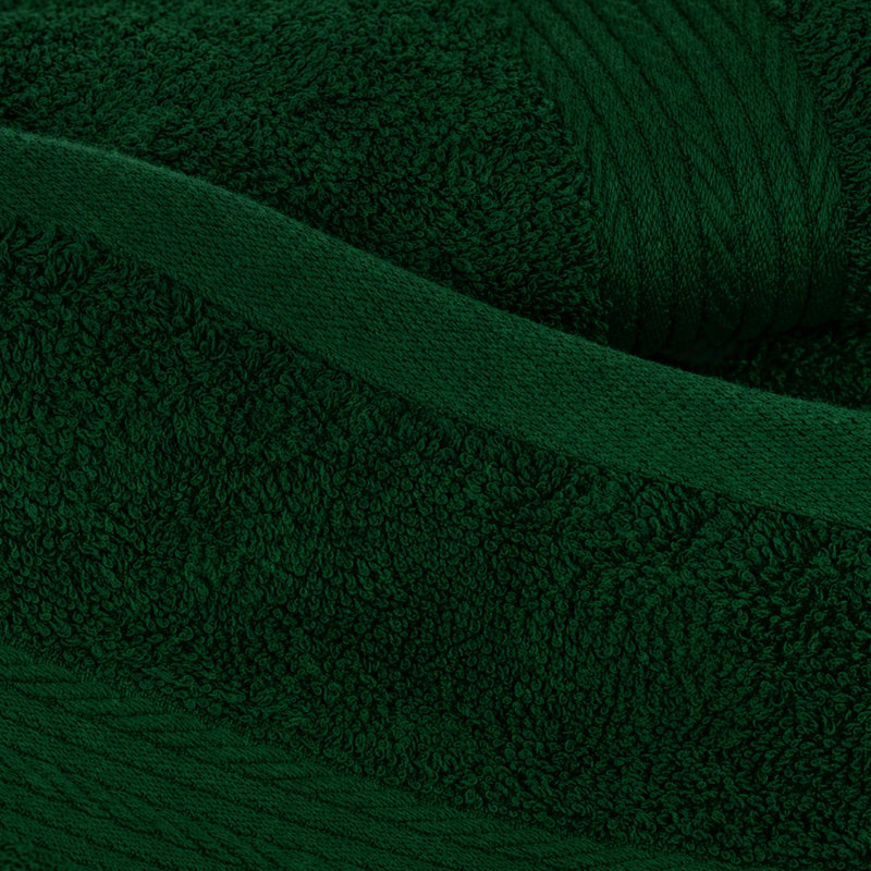 Essuie-mains 100% coton 600 g / m² absorbant à séchage rapide, Vert