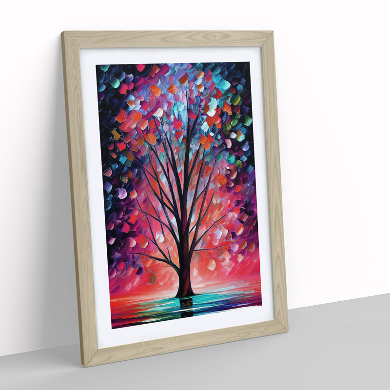 Portrait of a Tree No.2 - Framed Print, Oak Framed, 46cm H x 34cm W x 2cm D