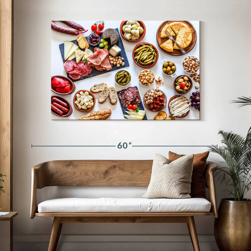 Yarlin Spanish Style Tapas, 32" H x 48" W