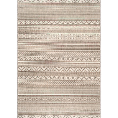 Tapis intérieur / extérieur beige Laguna Hills