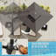 300cm Lighted Tilt Cantilever Parasol-1427772495