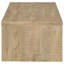 Table basse rectangulaire en bois d'ingénierie