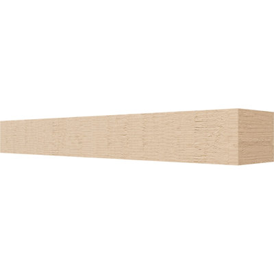 Block Block Woodgrain TimberThane Raider Tail, apprêté brun clair