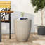 Table d'appoint d'extérieur en béton léger | Idée de cadeau-734831729