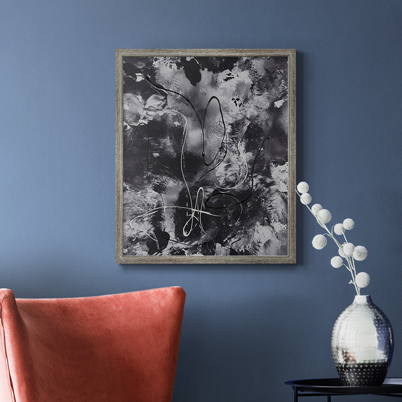 Toile encadrée de qualité supérieure Radical Mix II - prête à être accrochée, Gris, H 24 po x l 20 po