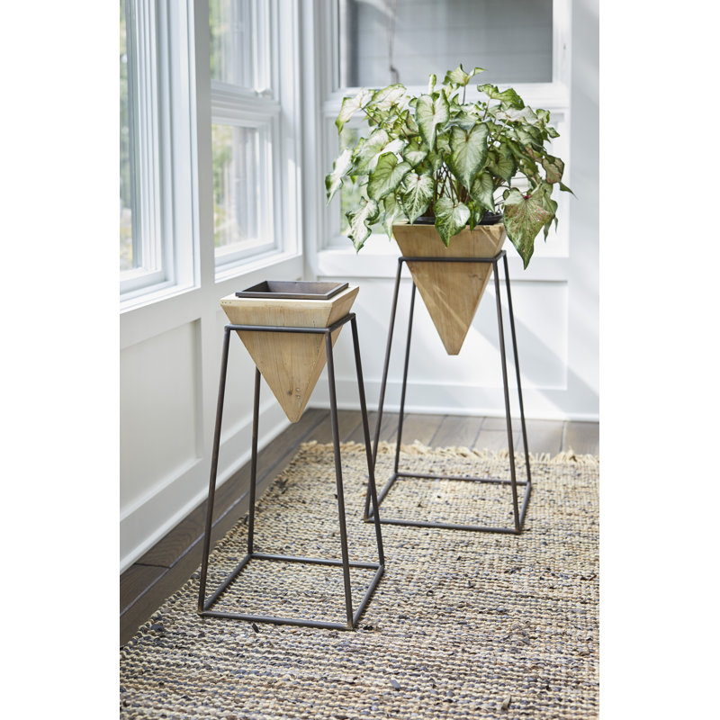 Cosimo Wood Pot Planter