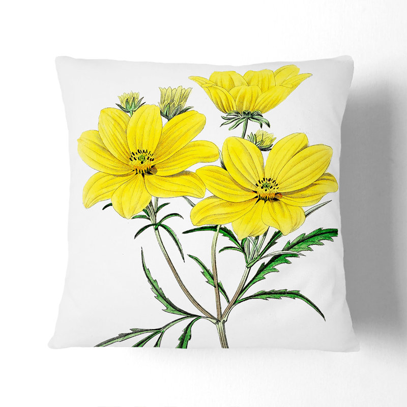 Square Throw Cushion, 55 x 55 cm, White