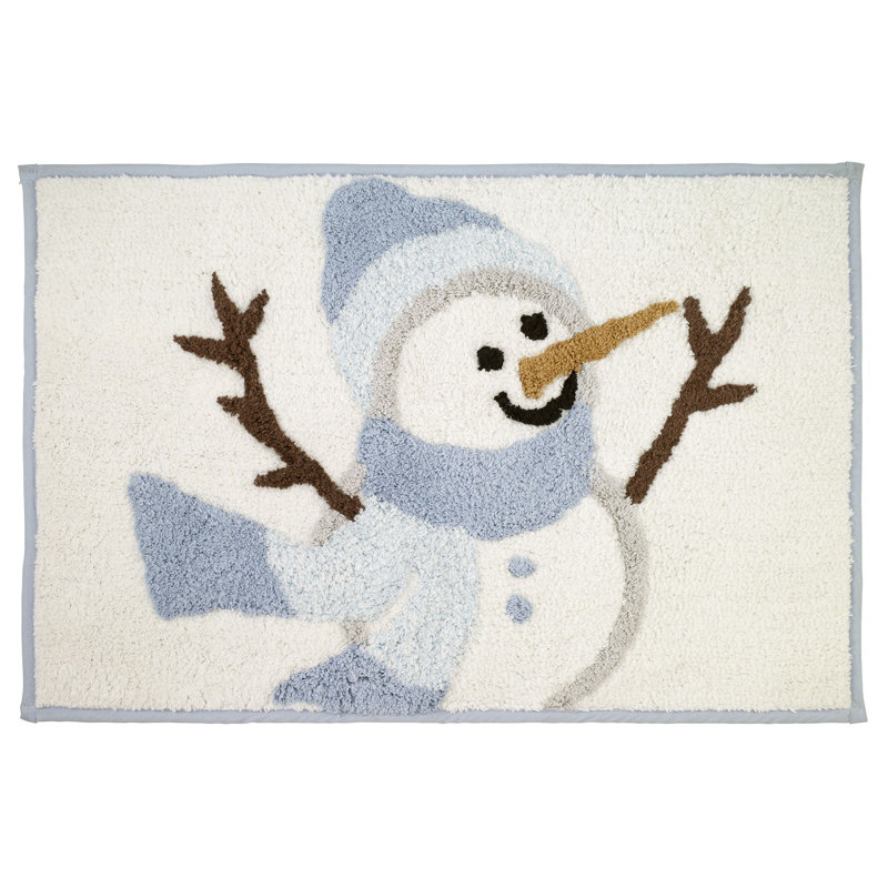 Darrio Cotton Non-Slip Bath Rug