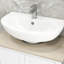 Unité de rangement de salle de bain blanche - sous évier, en forme de U, tablette réglable, profondeur de produit de 23,78 po
