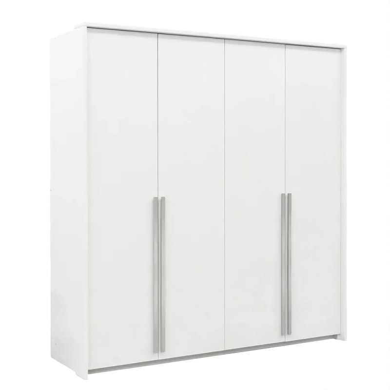 Bonis Manufactured Wood Wardrobe, White