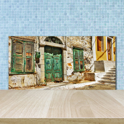50cm W x 100cm L Glass Peel and Stick Panel