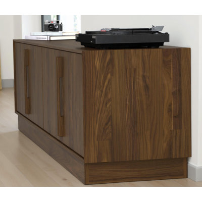 Moduluxe Media Cabinets - Armoire large haute hauteur avec portes à charnières