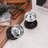 Crystal Door Knobs Keyless Lock with Round Rosette-126322832-52011725