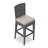 Suffern 4 - Person Premium All-Weather Wicker Patio Dining Set with Square Table , Cushions Included-1095057648