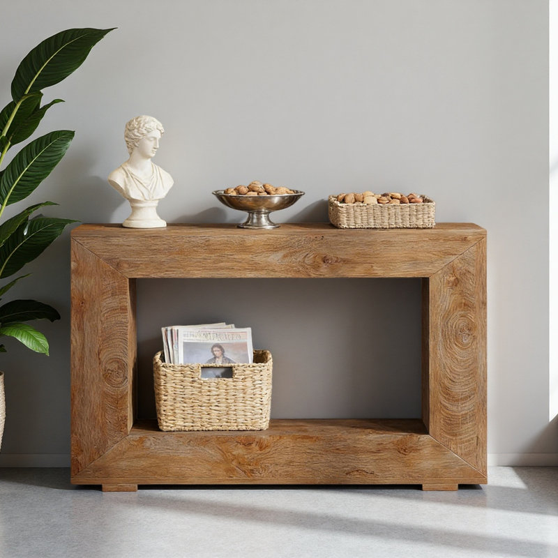 Canapé d'entrée moderne, console, Bois