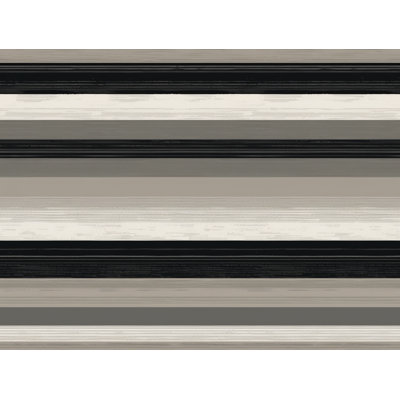 Horizontal Stripes Machine Printed Comforter