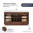 Cloverfield 60'' Single Bathroom Vanity with Cultured Marble Top-93496144-93496145
