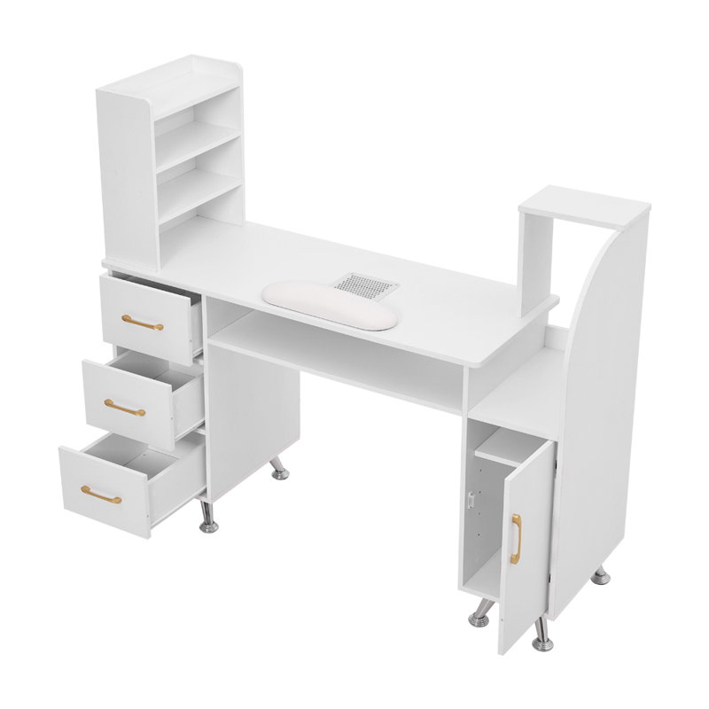 Wood Makeup Organizer