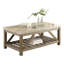 Table basse de style industriel avec support à angle 1pc