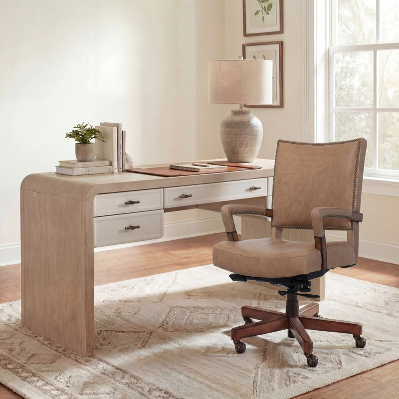 Chace Leather Swivel Executive Chair