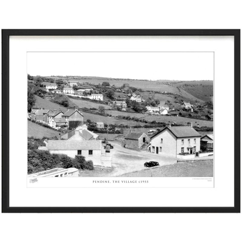 Pendine, The Village C1955 by Francis Frith - Single Picture Frame Print, 60cm H x 80cm W x 2.3cm D