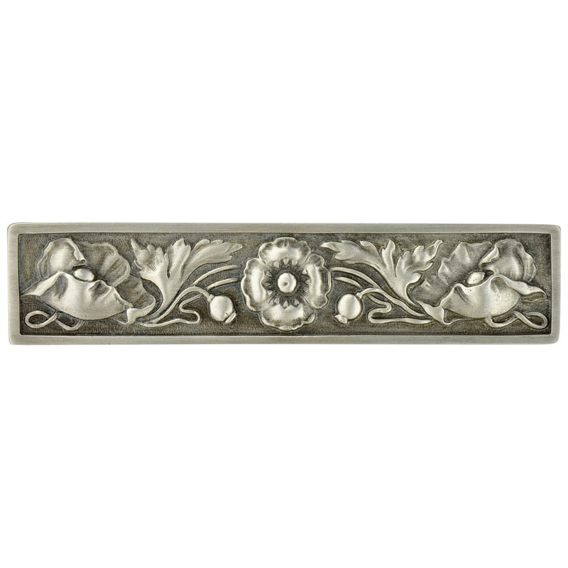 English Garden Bar / Handle Pull, Antique Pewter