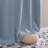 Grommet Room Darkening Linen Textured Curtain-607110994-607110984