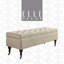 Banc de rangement rembourré Collette Chic-1991837638