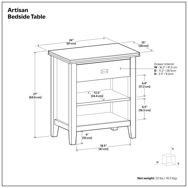 Product Dimensions