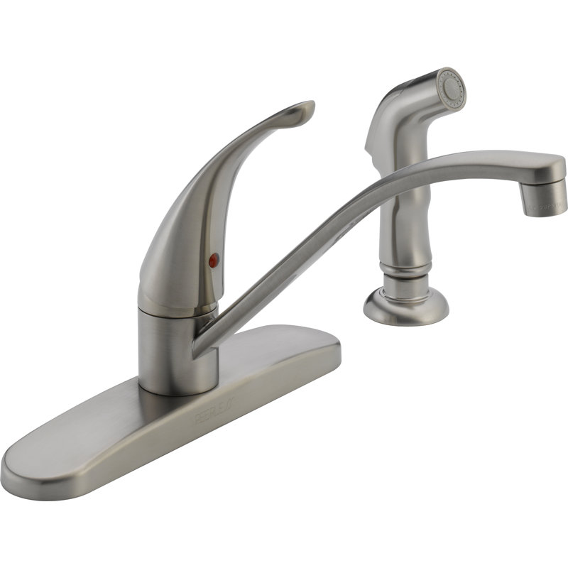 Peerless Faucets Kitchen Faucet Side Spray, Stainless Steel