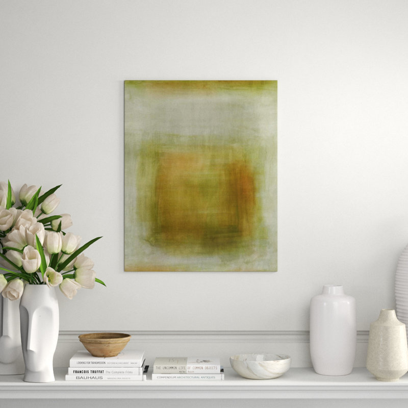 Subtle Appearance II Painting by Sofia Fox, 51" H x 40" W x 1.5" D, Outdoor