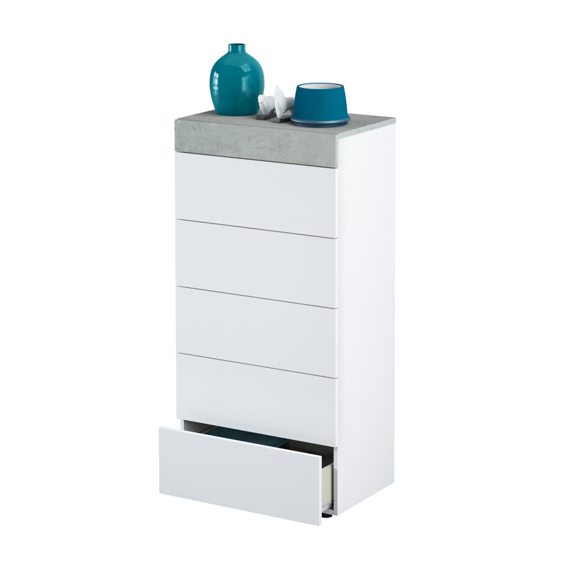 Dipi 61cm W 5 - Drawer Chest of Drawers