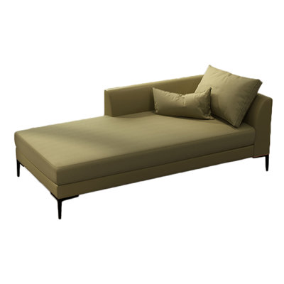 Chaise longue rembourrée Litta