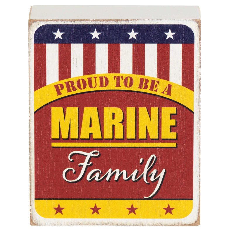 Plaque décorative Marine Family