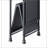 Cordelia Sandy Black, Dark Bronze Hand-Brushed Finish Console Table