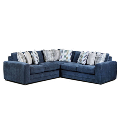 107" Wide Symmetrical Modular Corner Sectional
