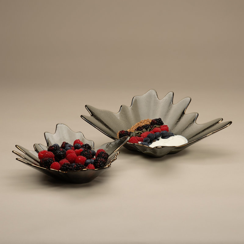 Ponderosa Glass Decorative Bowl 1