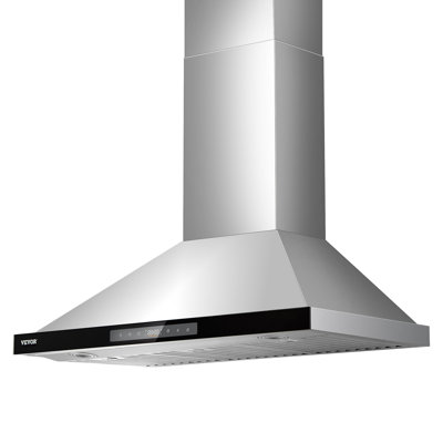 36" Wall Mount Range Hood Ceiling Mount Vent 800CFM Gesture & Touch Control