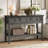 Rustic Entryway Table With Large Storage Space-2104290228-2104290229