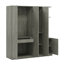 Armoire 4 portes avec tiroirs et miroir-113111155