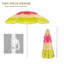 Parasol de plage ajustable Tiki-81222959
