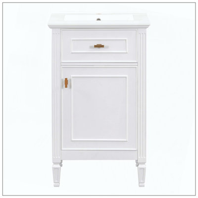 Pieds de meuble-lavabo de salle de bain