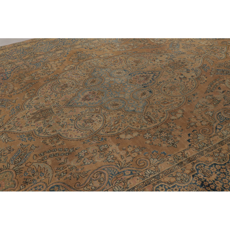 Antique One-of-a-Kind 10'6X14'7 Hand Knotted Area Rug