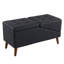 Rampe et repose-pieds convertible moderne pour animaux de compagnie, 2 en 1 pliable avec coussin antidérapant et capacité de 220 lb-134037966